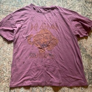 Def Leppard tee